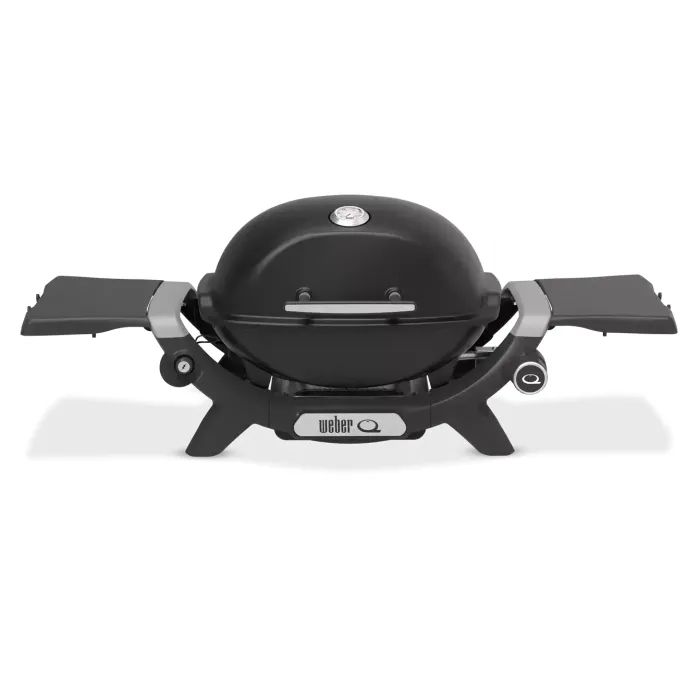 Гриль-барбекю Weber Q1200N з бічними столиками Black (1501070)