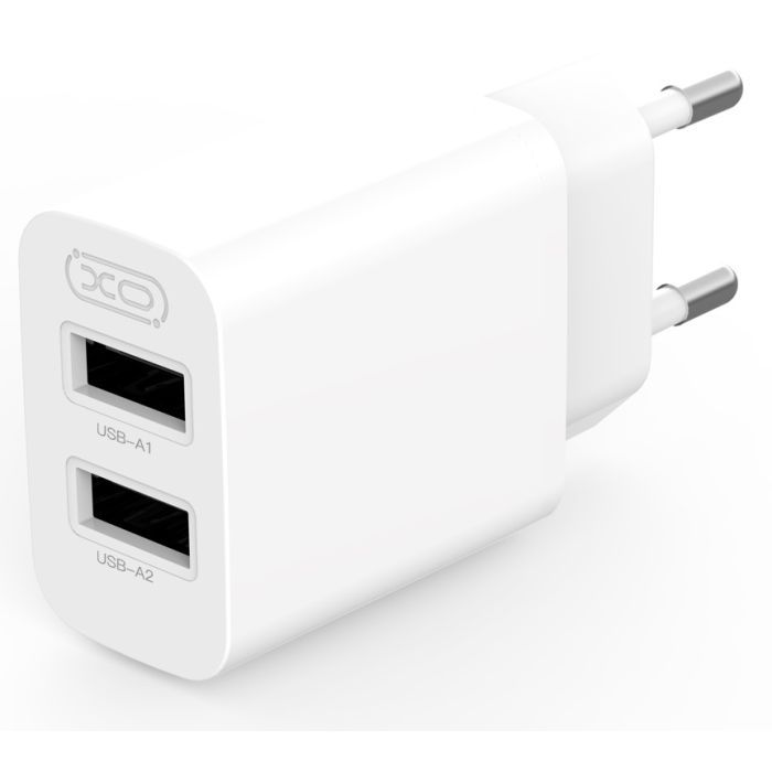 Зарядний пристрій XO L109 12W 2xUSB-A White (L109_White) зображення 2