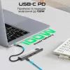Концентратор Promate USB-C 9-in-1 Promate comandhub-lite (comandhub-lite) изображение 2