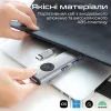 Концентратор Promate USB-C 9-in-1 Promate comandhub-lite (comandhub-lite) изображение 7