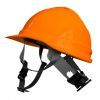 Каска захисна Neo Tools пластик ABS, пряжка для регулювання, помаранчева (97-225) зображення 2