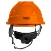 Каска захисна Neo Tools пластик ABS, пряжка для регулювання, помаранчева (97-225) зображення 4