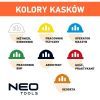 Каска захисна Neo Tools пластик ABS, пряжка для регулювання, помаранчева (97-225) зображення 6