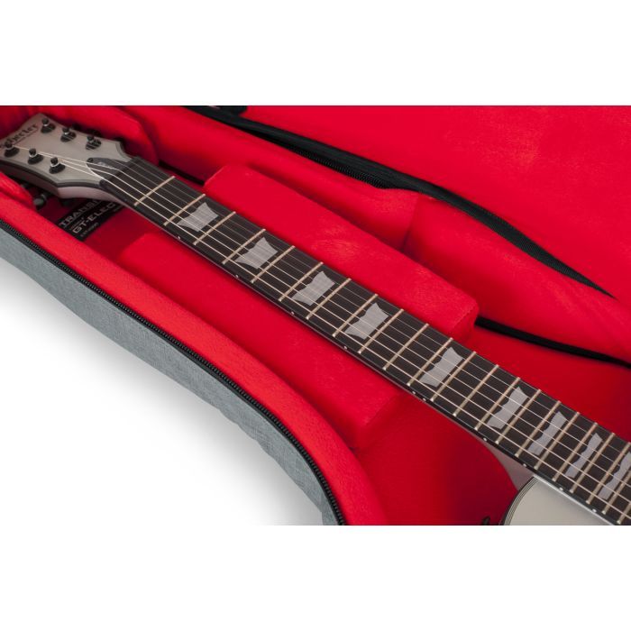 Чехол для гитары Gator Transit Series Electric Guitar Bag Grey (GT-ELECTRIC-GRY) изображение 5
