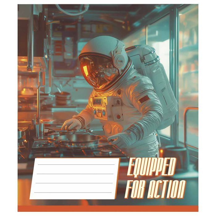 Тетрадь Школярик Equipped for action 36 листов клетка (036-3519K) изображение 3