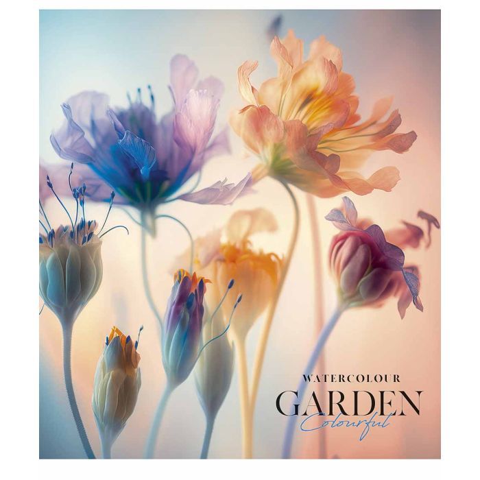 Зошит Школярик Macro garden 96 аркушів лінія (096-3247L) зображення 3