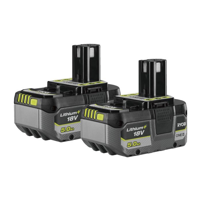 Набор аккумулятор + зарядное устройство Ryobi ONE+ RB1850X2 18V, 2х5Ah (5133005305) изображение 2