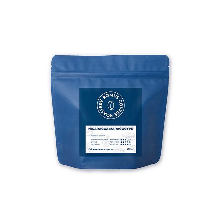 Кофе Romus Roastery Nicaragua Maragogype Superior в зернах 250 г (284612)