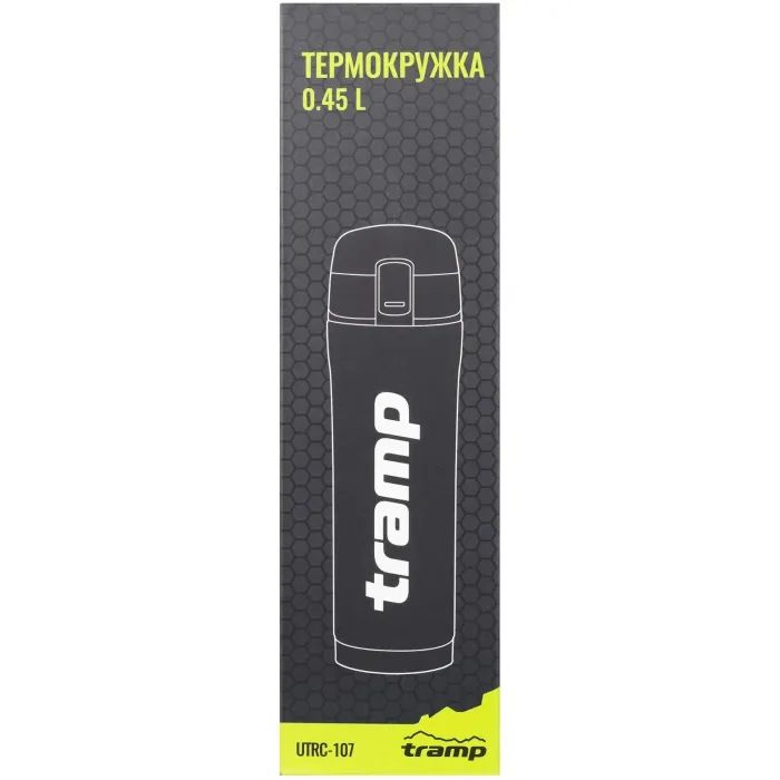 Термокружка Tramp 450 ml Mat Black (UTRC-107-mat-black) изображение 4