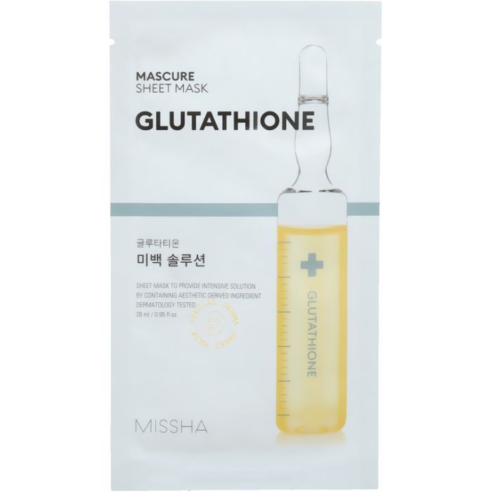 Маска для обличчя Missha Mascure Solution Guaiazulene Sheet Mask 28 мл (8809747963614)