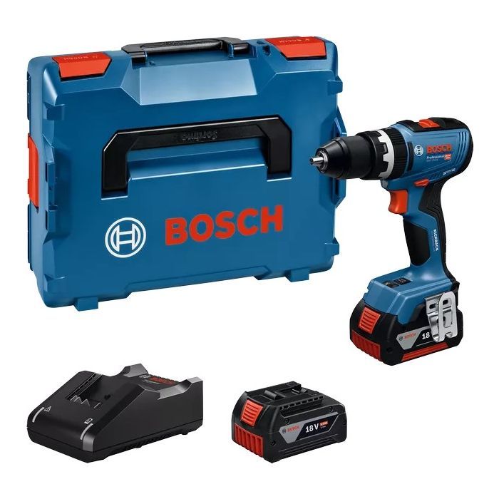 Шуруповерт Bosch Professional GSB 18V-65 18В 2х5Агод 3165Нм 0-2100обхв ЗП GAL18V-40 кейс 1.12 (0.601.9N3.303)
