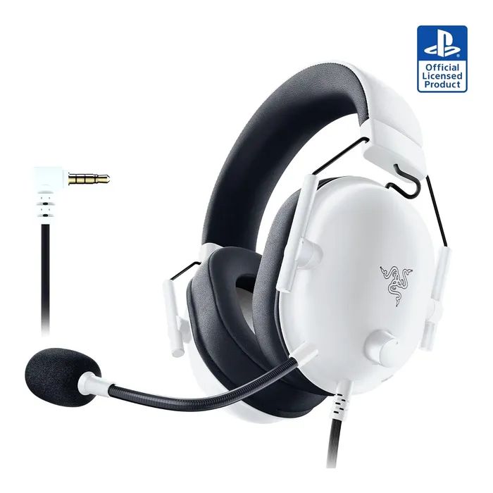 Наушники Razer BlackShark V2 X для PS5 USB White (RZ04-03241300-R3G1) изображение 5