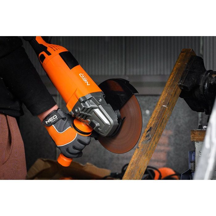 Шліфувальна машина Neo Tools 230мм, 3000W, 6600об/хв, 5.6кг (04-715) зображення 3