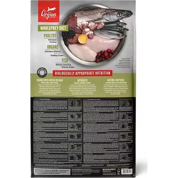 Сухий корм для собак Orijen Senior 11.4 кг (0064992186128) зображення 3 Сухий корм для собак Orijen Senior 11.4 кг (0064992186128) зображення 3