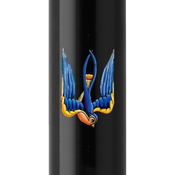 Ручка кулькова Parker IM 17 UKRAINE Black GT BP Тризуб-Ластівка (22032_T1230u) зображення 2