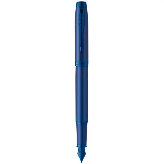 Ручка пір'яна Parker IM 17 Professionals Monochrome Blue  FP F (28 111)
