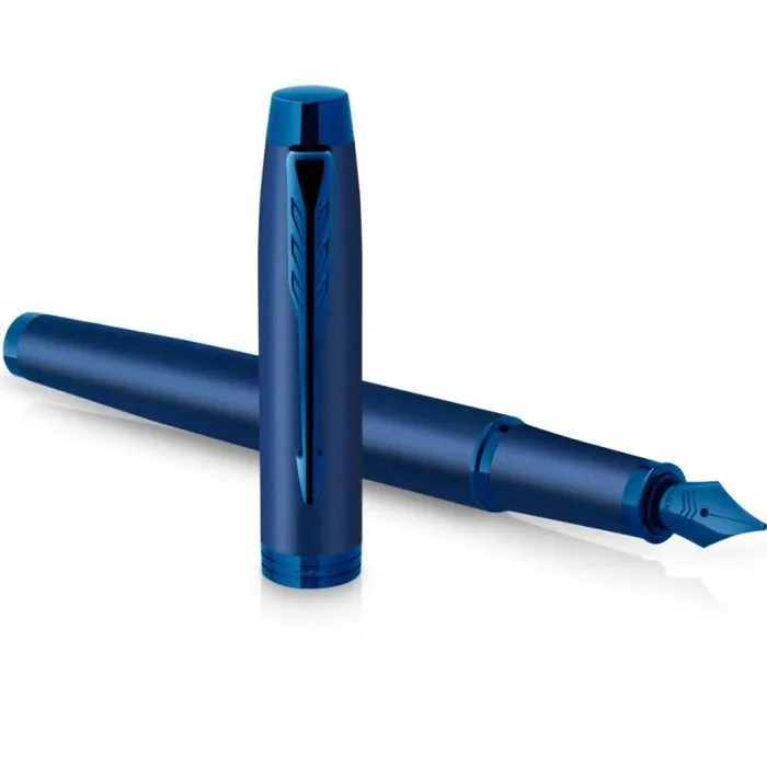 Ручка пір'яна Parker IM 17 Professionals Monochrome Blue  FP F (28 111) зображення 3