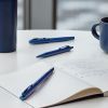 Ручка перьевая Parker IM 17 Professionals Monochrome Blue  FP F (28 111) изображение 9