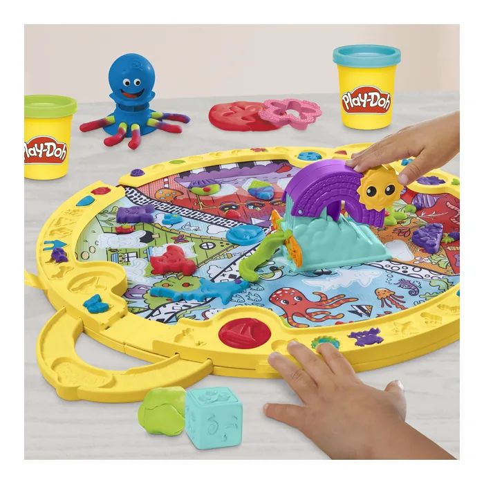 Набір для творчості Hasbro Play-Doh зі складним килимком для зберігання (F9143) зображення 10