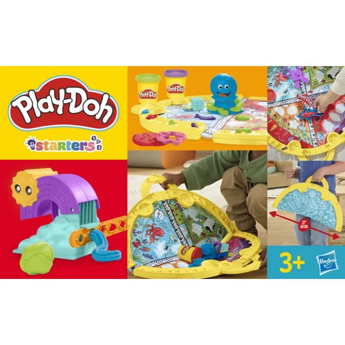 Набір для творчості Hasbro Play-Doh зі складним килимком для зберігання (F9143) зображення 2