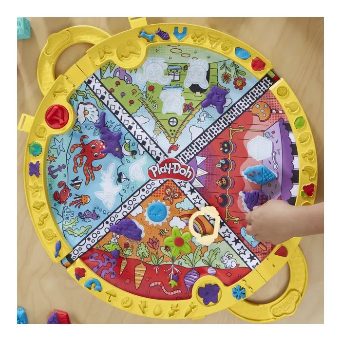 Набір для творчості Hasbro Play-Doh зі складним килимком для зберігання (F9143) зображення 7