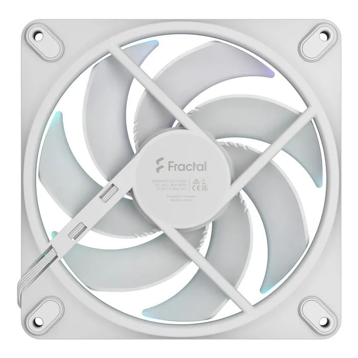 Кулер до корпусу Fractal Design Momentum 14 RGB White (FD-F-MR1-1402) зображення 4