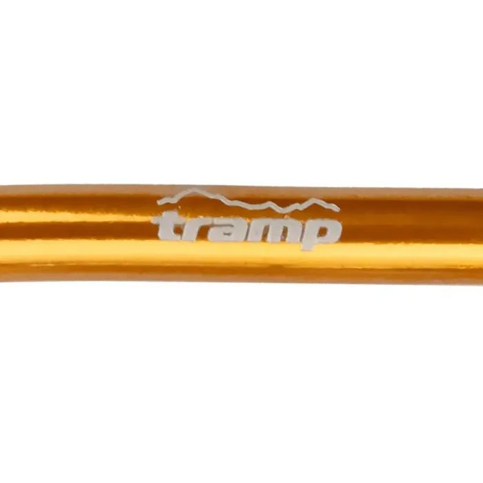 Карабин туристический Tramp 6 см з муфтою orange (набір 10шт) (UTRA-307-orange) изображение 3