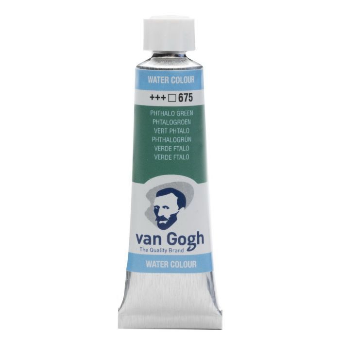 Акварельні фарби Royal Talens Van Gogh (675), Зелений ФЦ, туба 10 мл (8712079418076)