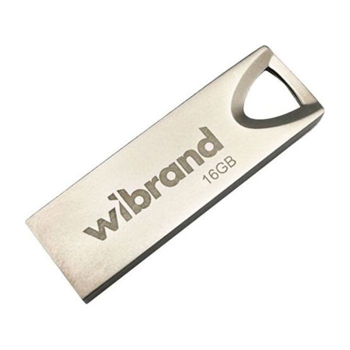 USB флеш накопитель Wibrand 64GB Taipan Silver USB 2.0 (WI2.0/TA64U2S) изображение 2