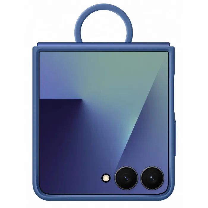 Чехол для мобильного телефона Samsung Silicone with Ring Galaxy Flip 7 Navy (EF-PF766TNEGUA) изображение 5