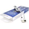 Дата кабель USB 2.0 to Lightning 1.0m 2A magnetic nylon silver PiPo (18168) изображение 5