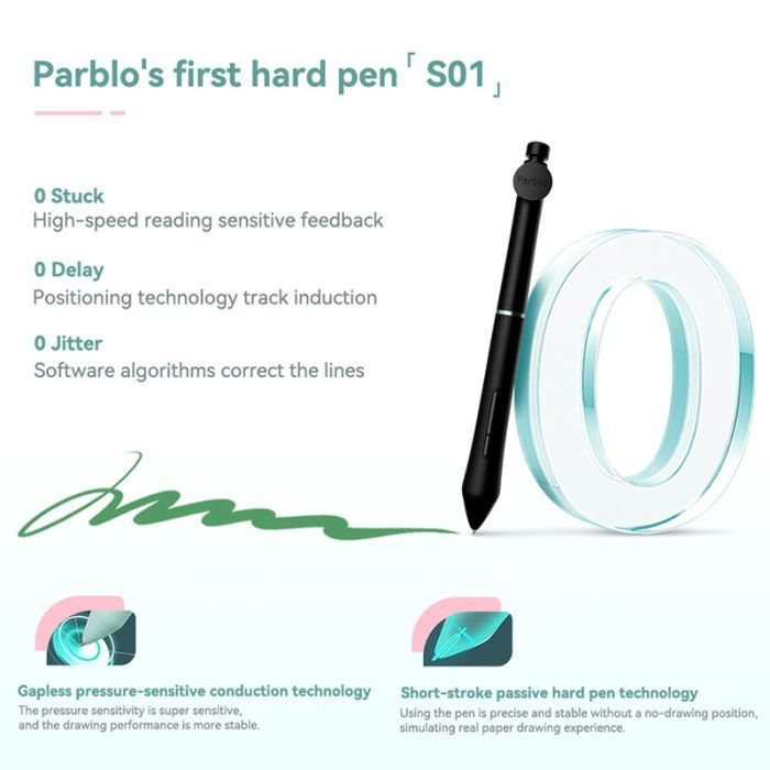 Графический планшет Parblo Coast 12 Pro Gen2 (COAST12PROG2) изображение 9