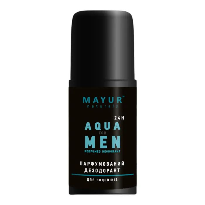Дезодорант Mayur Aqua For Men Парфюмированный для мужчин 50 мл (4820230954883)