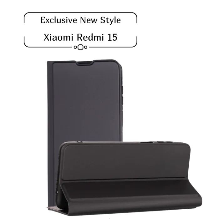 Чохол до мобільного телефона BeCover Exclusive New Style Xiaomi Redmi 15 Black (713915)