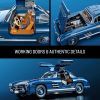 Конструктор Hot Wheels Brick Shop Mercedes-Benz 300 SL 1600 деталей (HWW25) изображение 5 Конструктор Hot Wheels Brick Shop Mercedes-Benz 300 SL 1600 деталей (HWW25) изображение 5