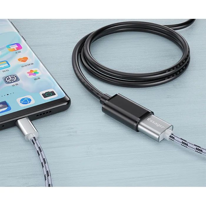 Дата кабель USB 3.0 AM/AF 3.0m Essager (EXCAM-YTD01) изображение 3