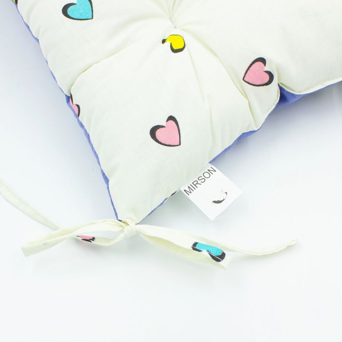 Подушка на стілець MirSon Бязь Принт 17-0143 Mayya 50х50 см (2200006276517) зображення 2