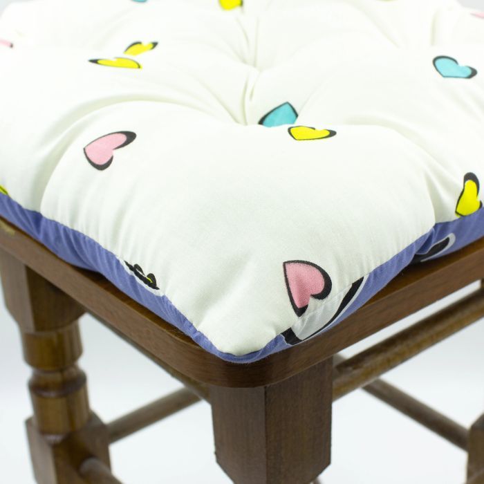 Подушка на стілець MirSon Бязь Принт 17-0143 Mayya 50х50 см (2200006276517) зображення 4