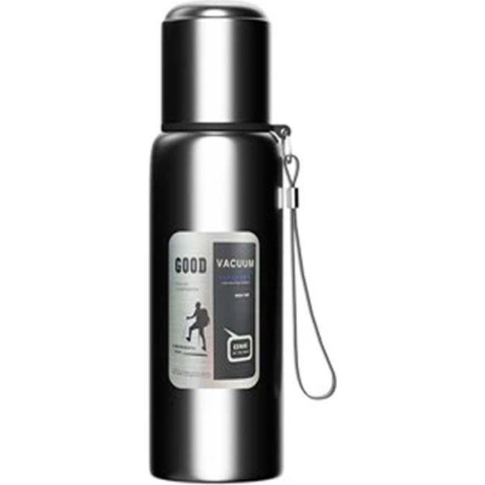 Термос Merlion з ситечком та чашкою 2 л, чорний (ZK-127-2000Black)