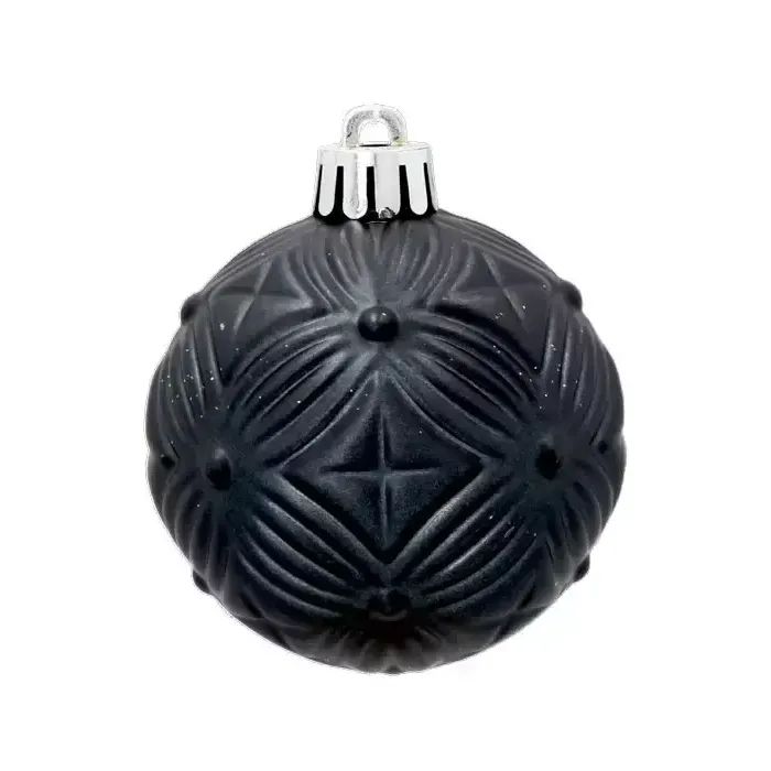 Елочная игрушка Chomik пластикові кульки компл. 16 шт, 6см, бордо (5900779853140_3) изображение 2