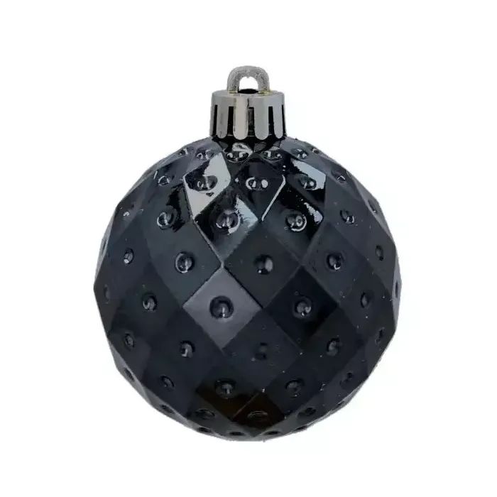 Елочная игрушка Chomik пластикові кульки компл. 16 шт, 6см, бордо (5900779853140_3) изображение 3