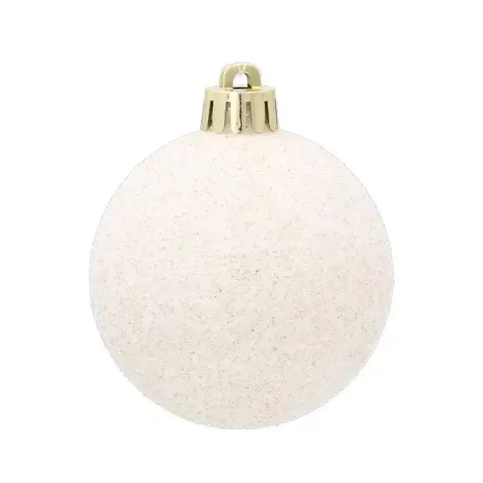 Елочная игрушка Chomik пластикові кульки компл. 16 шт, 6см, бордо (5900779853140_3) изображение 4