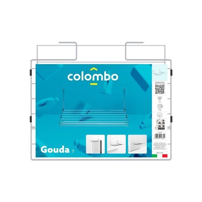 Сушилка для белья Colombo Gouda 7 (ST197) (931875) изображение 5 Сушилка для белья Colombo Gouda 7 (ST197) (931875) изображение 5