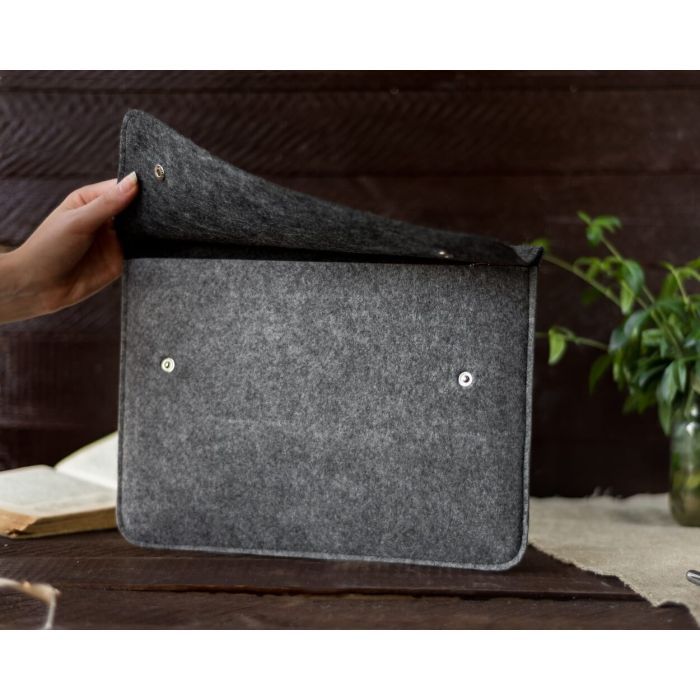 Чохол до ноутбука Gmakin 13" GM05 Black/Grey, для MacBook Pro 13 (GM05-13New) зображення 12
