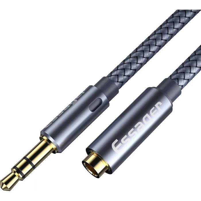 Кабель мультимедийный 3.5mm F to 3.5mm M 3.0m Essager (EYPY35-MYC0G)