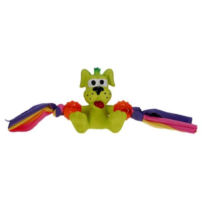 Игрушка для собак MISOKO&CO Собака різнокольорова 5.5 см (BEITR00082)