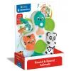 Погремушка Clementoni на присоске Round & Round Animals (17915) изображение 2
