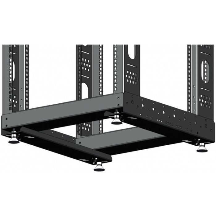 Стойка двухрамная 42U глуб.540мм черная (без ножек) CMS (UA-OF42-D54-BK) изображение 3