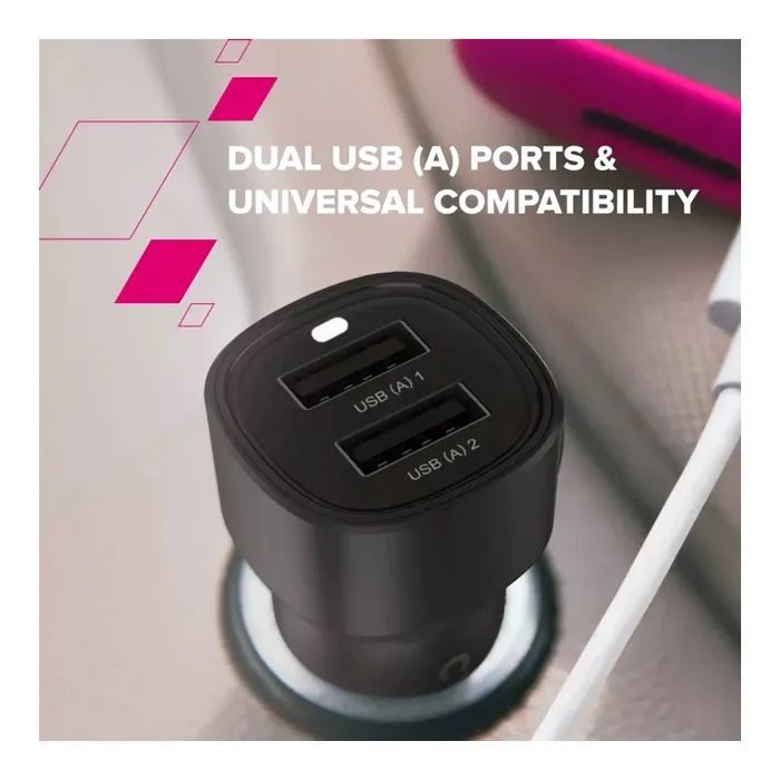 Зарядное устройство Canyon 2xUSB 24W black (CNE-CCABR2AA) изображение 10