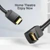 Кабель мультимедийный HDMI M to HDMI M 1.0m 90° corner black Vention (AAQBF) изображение 10